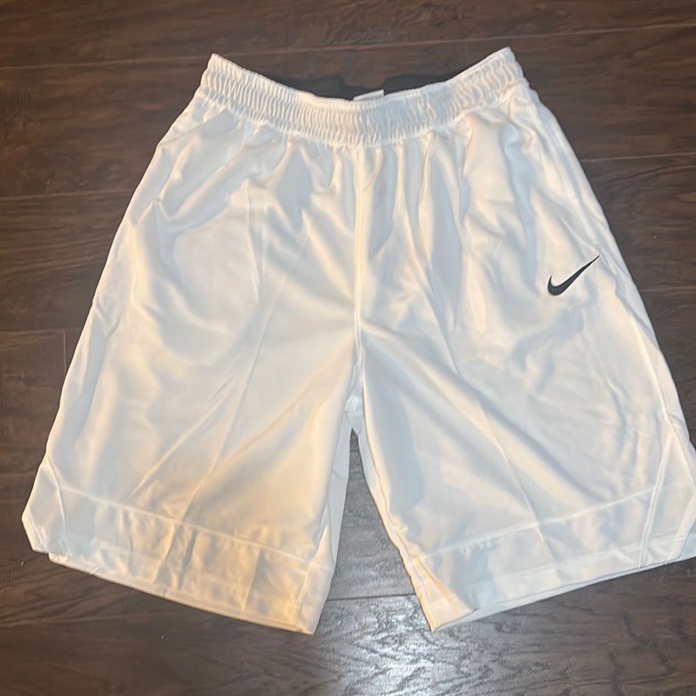 Nike Men's White Athletic Shorts